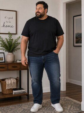 Buffalo David Bitton Six-X Basic Straight Stretch Jeans Men’s 44x32 NWT